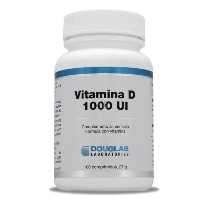 Vitamin D 1000 U.I. 100 Comprimidos Douglas