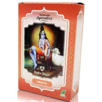 Radhe Shyam Tratamiento Capilar Ayurvedico Hibiscus 100 G Eco