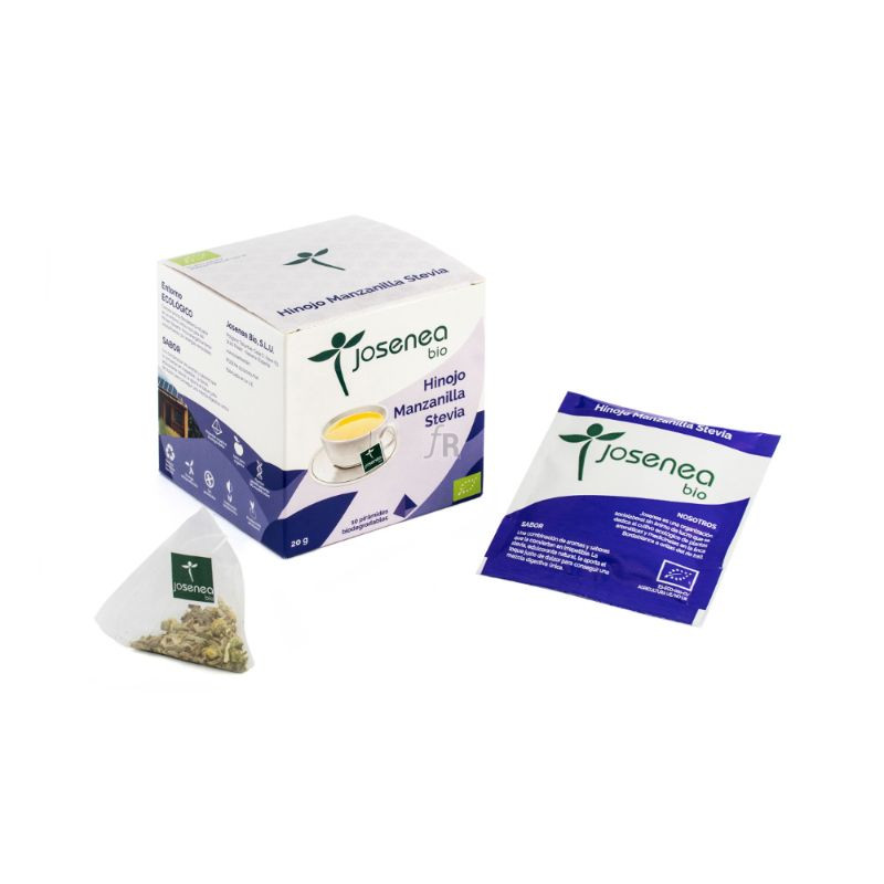 Equisalud Hinojo Manzanilla Stevia Bio 10 Bolsitas