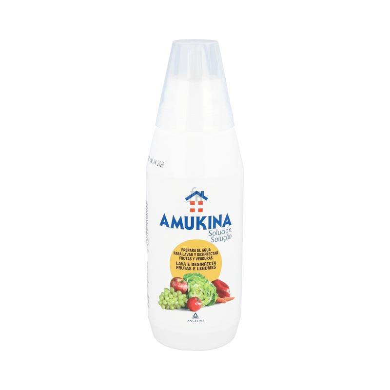Amukina Desinfectante Frutas Y Verduras 500 Ml