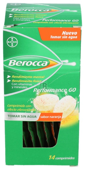 Berocca Performance Go 14 Comprimidos - Farmacia Ribera
