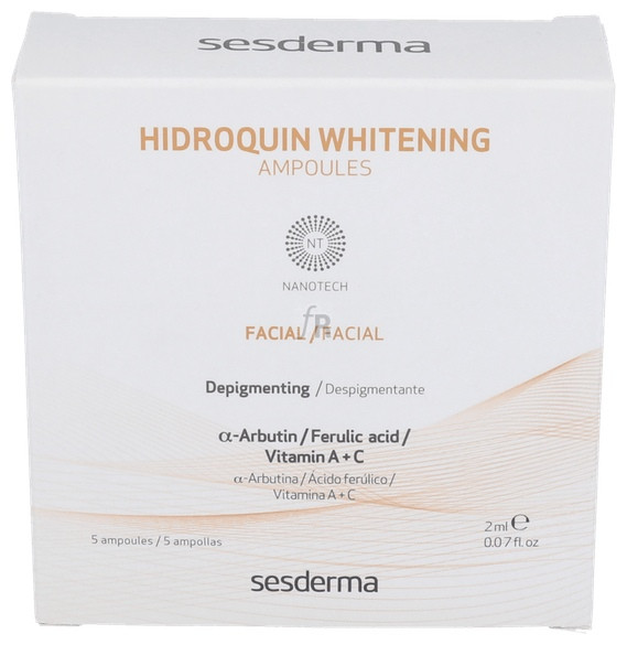 Hidroquin Whitening Ampoules 5Amp
