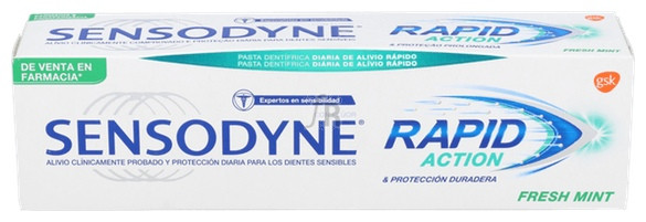 Sensodyne Rapid 75 ml.