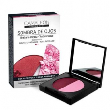 Camaleon Cosmetics Sombra De Ojos Duo Granate-Rosa