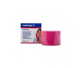 Leucotape K 5Mx5Cm Rosa - Farmacia Ribera