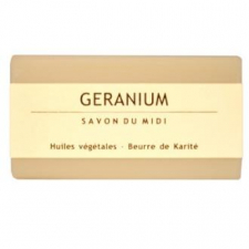 Savon Du Midi Jabon En Pastilla De Geranio 100 G Bio