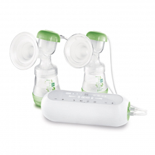 Mam Baby Sacaleches Doble 2 En 1 Uso Electrico Y Manual 2 In 1 Double Breast Pump 