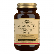 Solgar Vitamina D3 2200Ui 55Mcg. 50 Cápsulas Vegetales