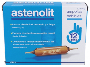 Astenolit 12 Ampollas + Regalo