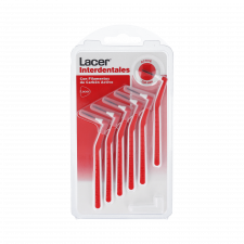 Cepillo Interdental Lacer Active Angular Rojo 6 U