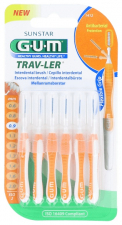 Cepillo Interdental Viaje Ultrafino GUM 1412 4 Und.