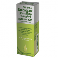 Dulcolaxo Picosulfato 7,5 mg/ml gotas orales estreñimiento