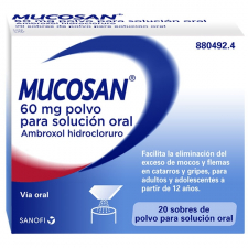 Mucosan® Granulado 20 sobres Mucosidad - Sanofi