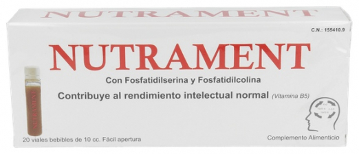 Nutrament 20 Viales 10 Ml - ionfarma