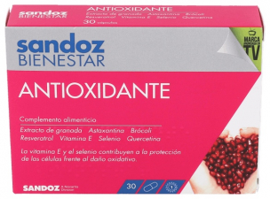 Sandoz Bienestar Antioxidante 30 Caps