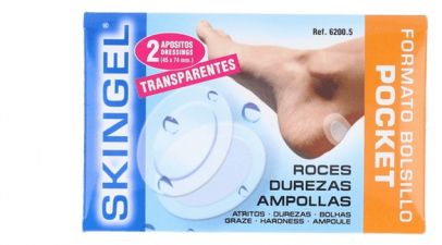 Skingel Apósito Ampollas Ovalado 45 X 74 Mm 2 Unidades - Varios