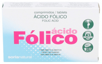 Soria Natural Retard Acido Folico 48 Comp. - Farmacia Ribera
