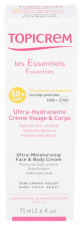 Topicrem Ultrahidratante Cara/Cuerpo Spf50+ 75 Ml - Farmacia Ribera